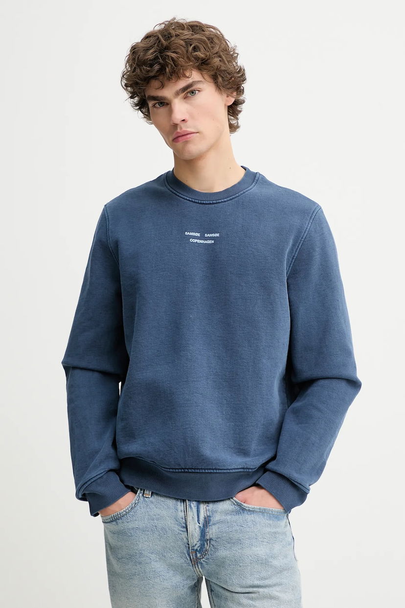 Pulover Samsoe Samsoe Samsoe Samsoe SAMARCUS Sweatshirt Modra | M25200035