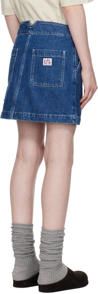 Krila A.P.C. Denim Miniskirt Mornarica | COHET-F06435, 2