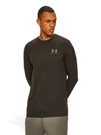 Majica Under Armour Sportstyle Left Chest Logo Tee Črna | 1329585