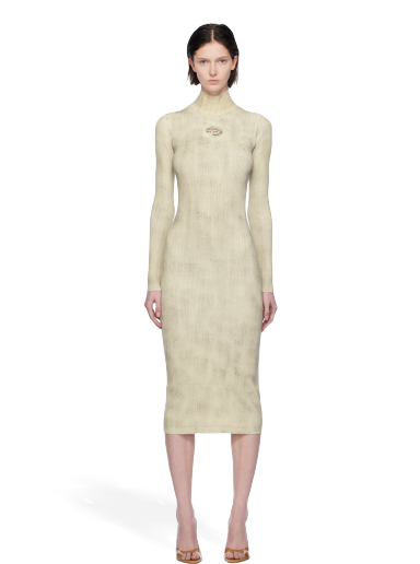 Obleke Diesel M-Zary-C Midi Dress Bež | A12609 0LIAK