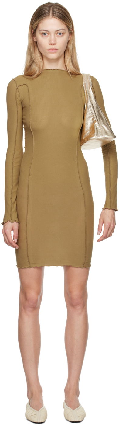 Obleke Baserange Baserange Omato Minidress Rjava | DROML-RB-AU24