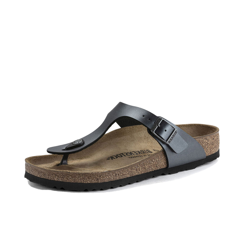 Superge in čevlji Birkenstock Gizeh "Metalic Black" Črna | 1021428