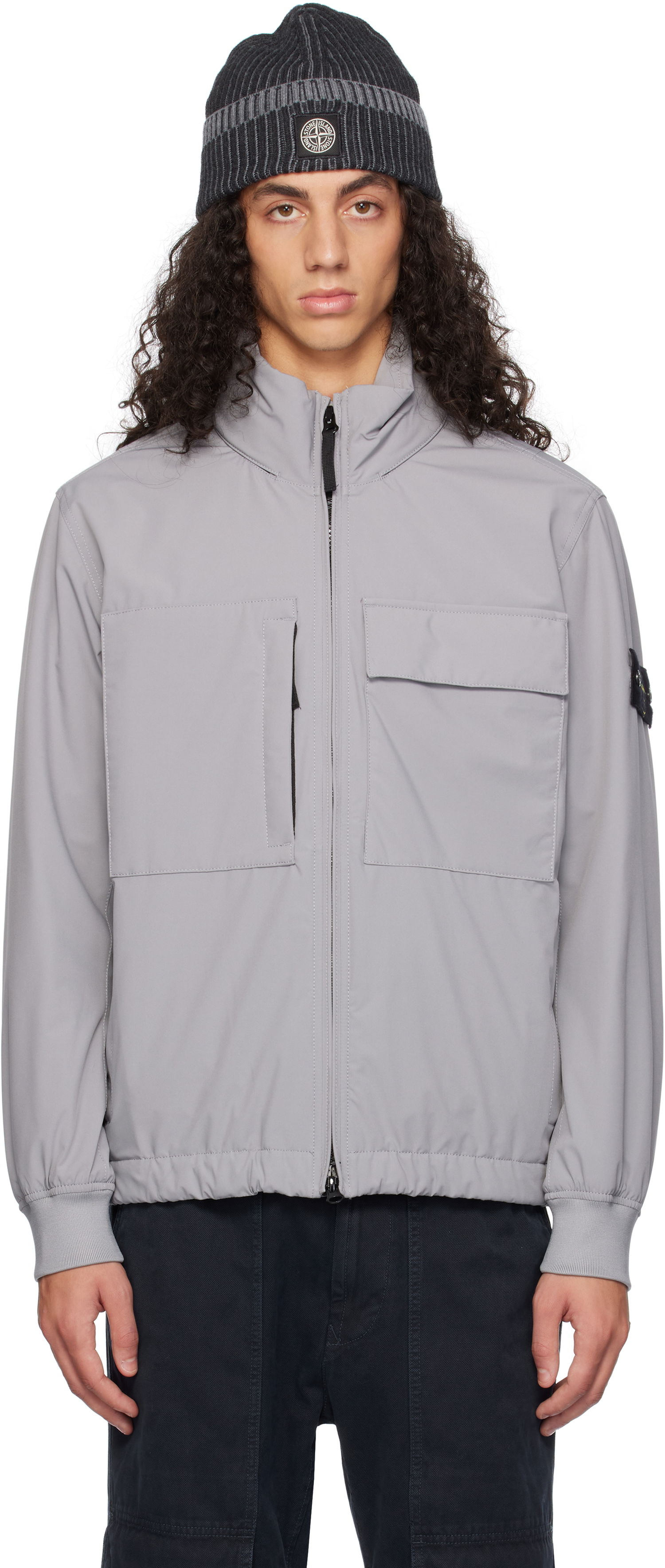 Vetrovka Stone Island Insulated PrimaLoft Jacket Siva | 811540527, 0
