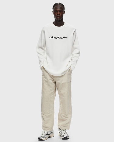 Majica ØLÅF WAFFLE TEE LS Bela | M180113-WHITE, 1