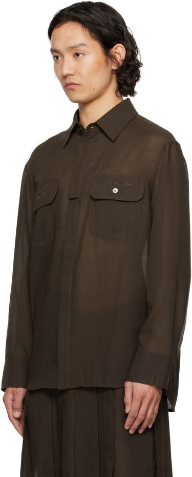 Srajce Feng Chen Wang Feng Chen Wang Triple Cut Shirt Rjava | FUS19SR22, 3