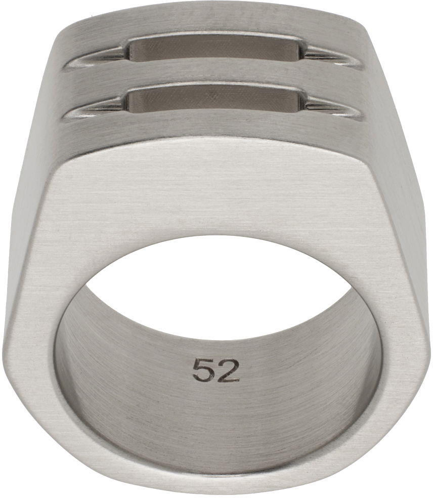 Prstan Rick Owens Grill Silver Ring Kovinski | RJ0000053 MMT, 0