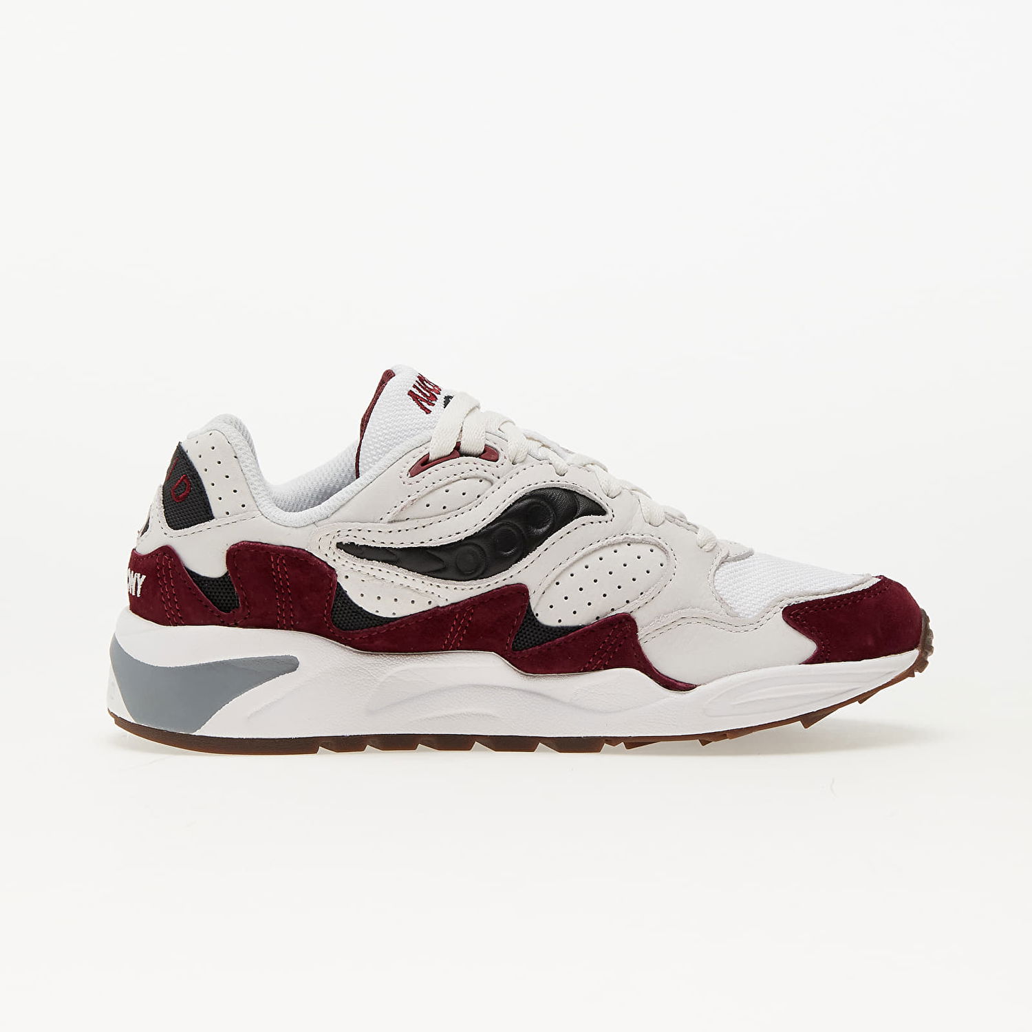 Superge in čevlji Saucony Grid Shadow 2 Cream/ Red Bordo | S70773-2, 1