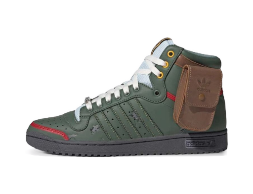 Superge in čevlji adidas Originals Top Ten Hi "Star Wars Boba Fett" Zelena | FZ3465