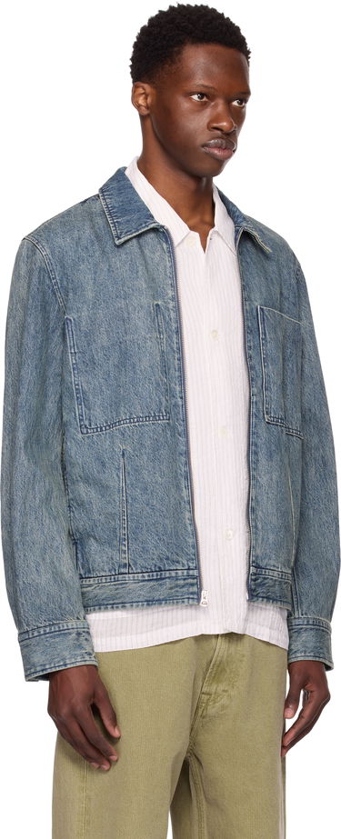 Jakna rag & bone Rag & Bone Simon Garage Denim Jacket Modra | MBW25P2011DNML, 1