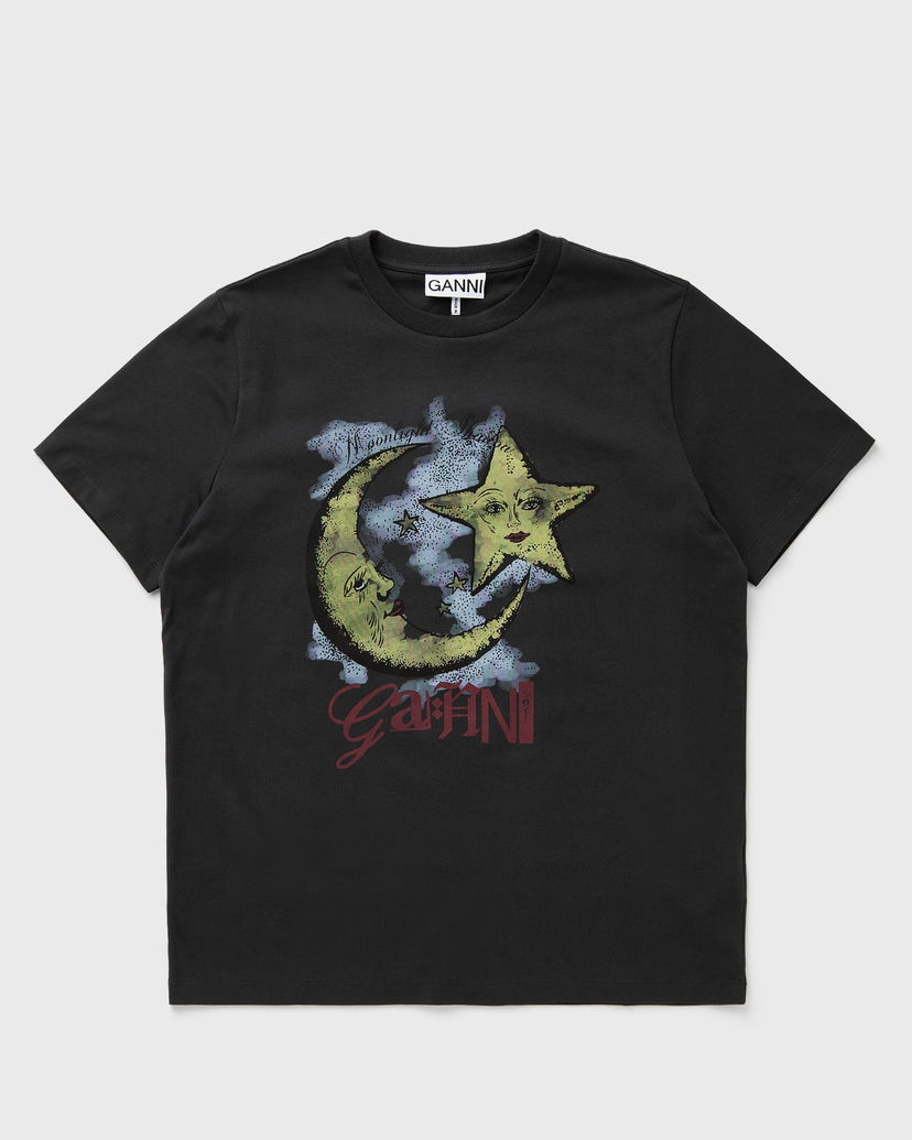 Majica GANNI Relaxed Graphic T-Shirt L Črna | T4058-252