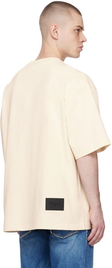 Majica We11done Printed T-Shirt Bež | WD-TT3-21-801-U-IV, 2