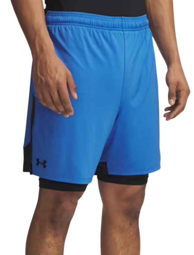Kratke hlače Under Armour UA Tech Vent 2-in-1 Training Shorts Modra | 6005917-402