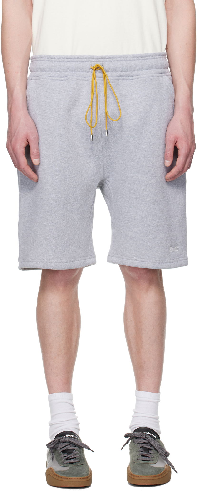 Kratke hlače Rhude Rhude Classique Sweat Shorts Siva | RHSS25ST02229