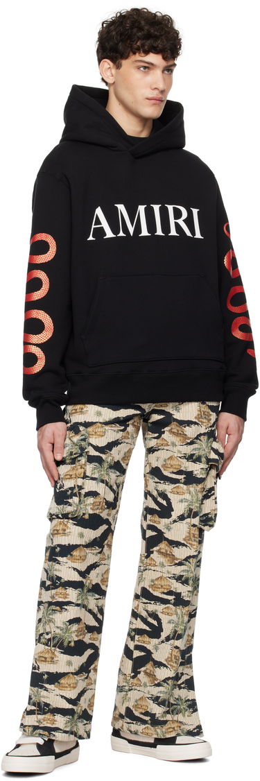 Pulover AMIRI 'Snake' Print Hoodie Bela | AMJYHD1099, 3