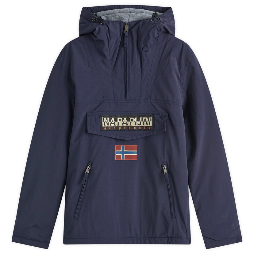Vetrovka Napapijri Rainforest Pullover Jacket Blue Marine Modra | NP0A4GMD1761