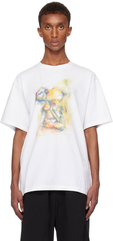 Majica We11done We11done Graphic Print T-Shirt Bela | WD-TT3-24-752-U-WH, 0