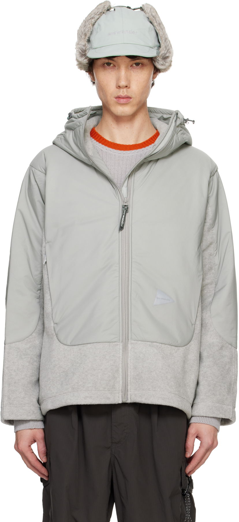 Vetrovka and wander Fleece Jacket Siva | 5744231108