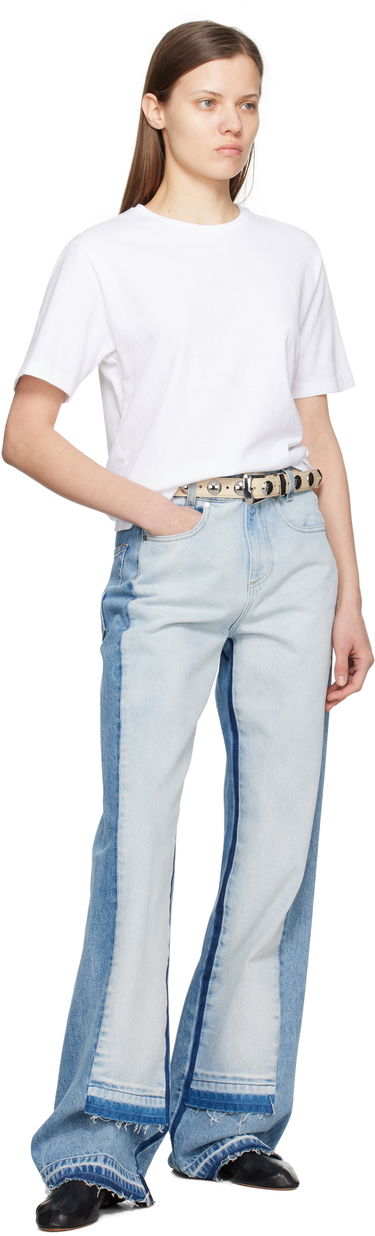 Pasovi Khaite KHAITE Benny Studs Belt Bež | 10014-798, 2