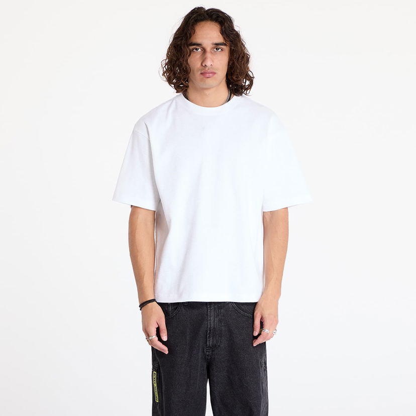 Majica CALVIN KLEIN Slub Rib Tee White Bela | J30J326448 YAF