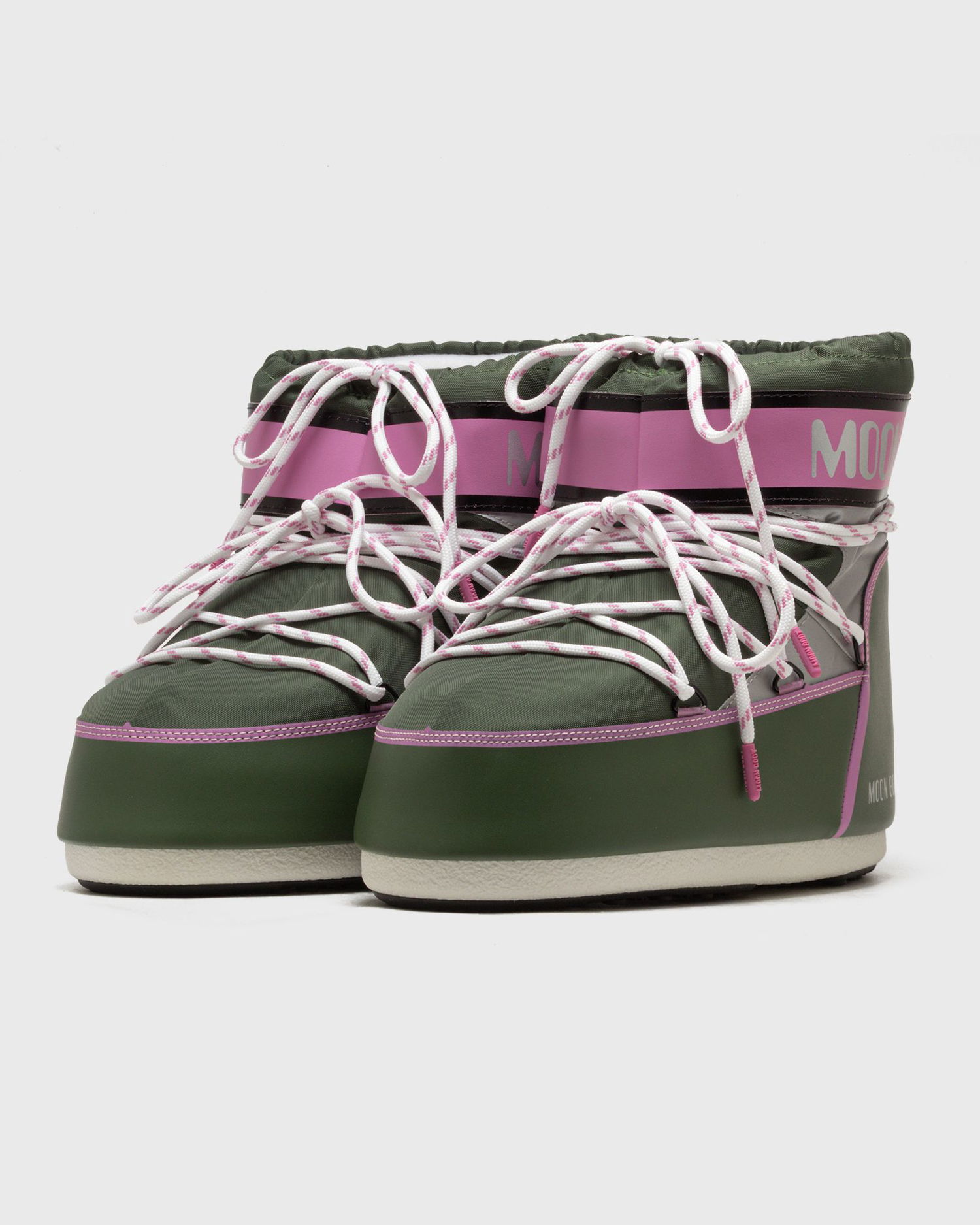 Superge in čevlji Moon Boot Icon Low Space Racing Boots Zelena | 80D1409650-GH01, 1