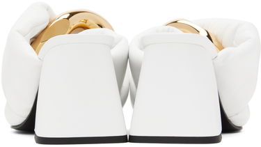 Superge in čevlji JW Anderson JW Anderson Chain Twist Mules Bela | ANW40090A, 1