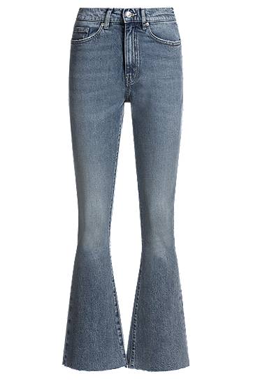 Kavbojke BOSS Super-Stretch Flare Jeans Modra | 50535263
