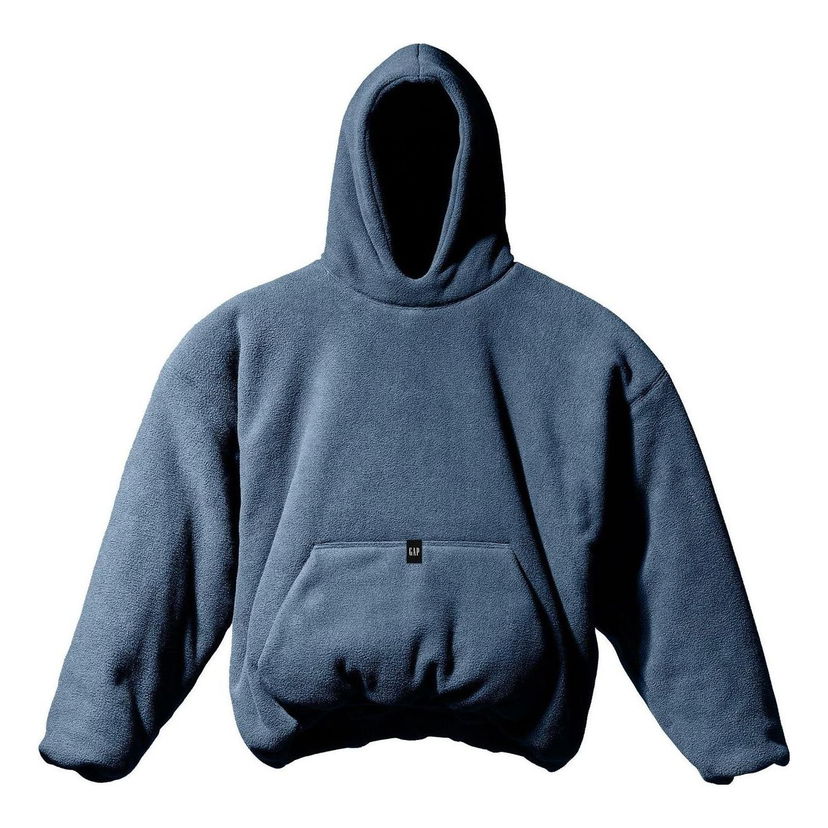 Pulover GAP YEEZY Gap Polar Fleece Padded Hoodie Modra | YEEZY-FW22-913