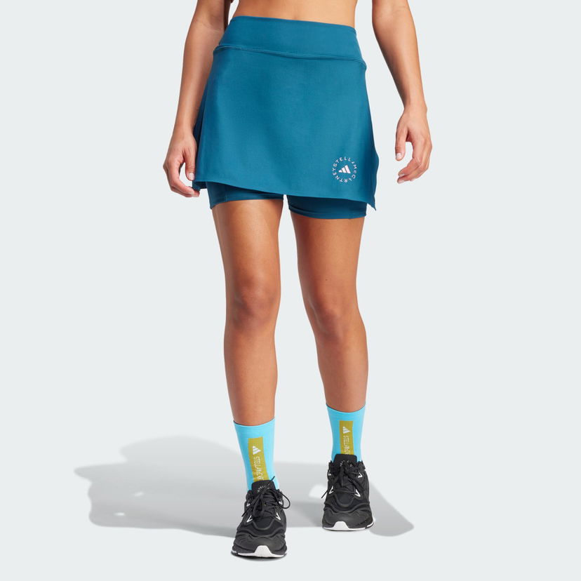 Kratke hlače adidas Performance adidas adidas by Stella McCartney adidas by Stella McCartney Skort Mornarica | IN3643