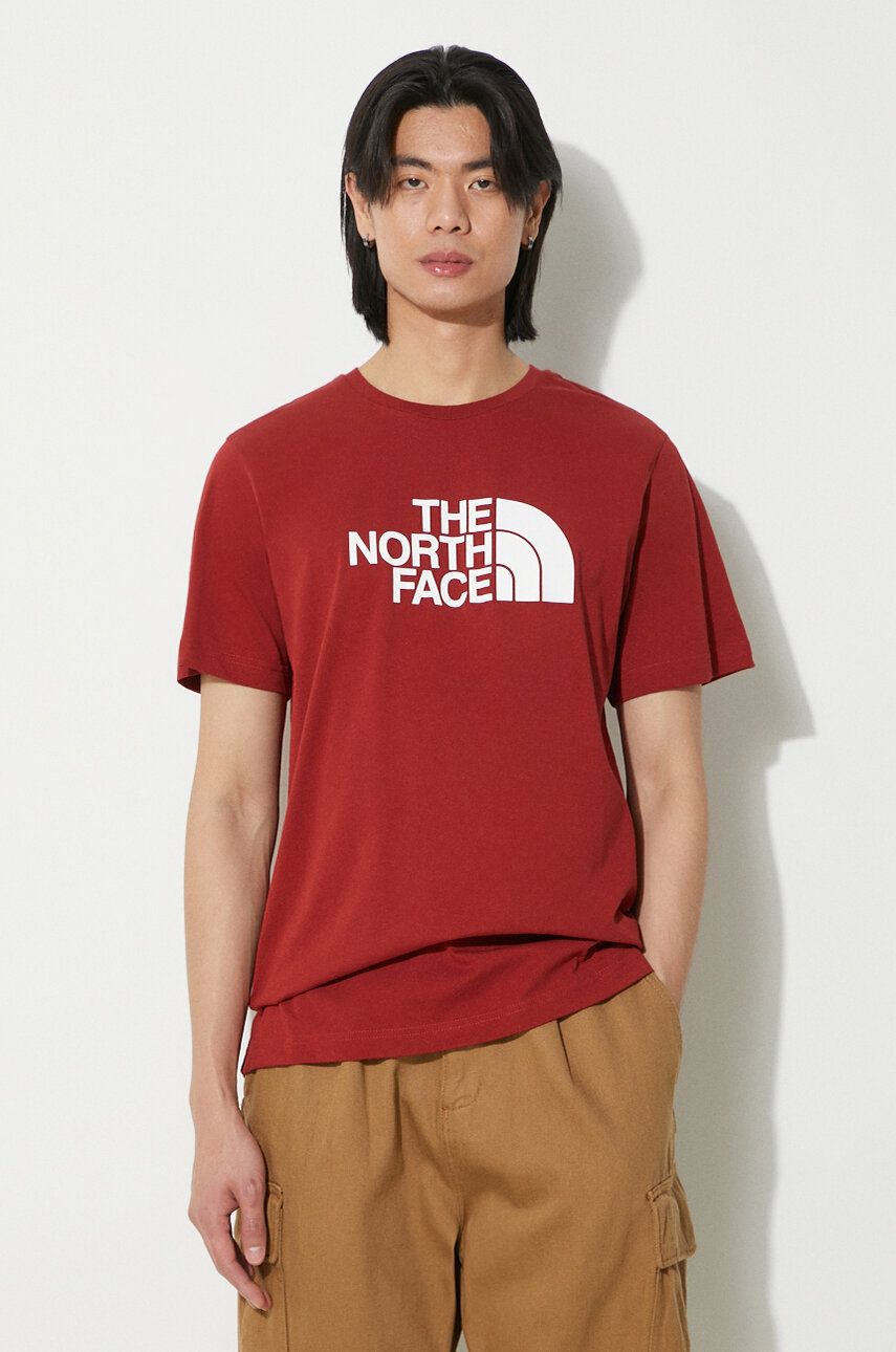 Majica The North Face T-Shirt Easy Tee Print Rdeča | NF0A87N5POJ1, 0