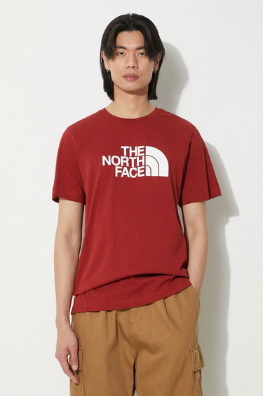 Majica The North Face T-Shirt Easy Tee Print Rdeča | NF0A87N5POJ1, 0