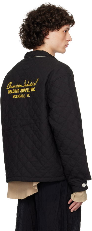 Bomber jakna Bode Bode Bloomstein Quilted Reversible Jacket Črna | MRS25JA028, 2