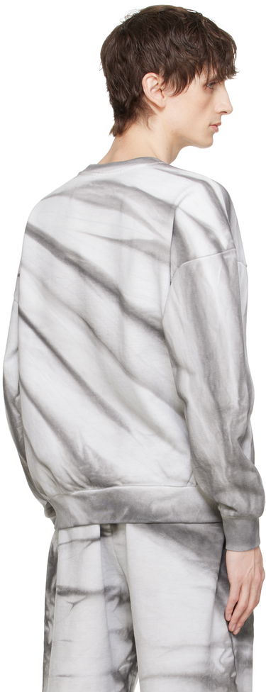 Pleteni pulover Feng Chen Wang Feng Chen Wang Tie-Dye Sweatshirt Siva | FUS17SW01, 2