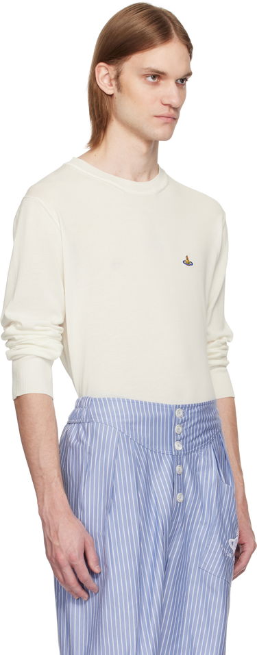 Pleteni pulover Vivienne Westwood Vivienne Westwood Alex Round Neck Sweater Bela | 27010012-Y003F-, 1