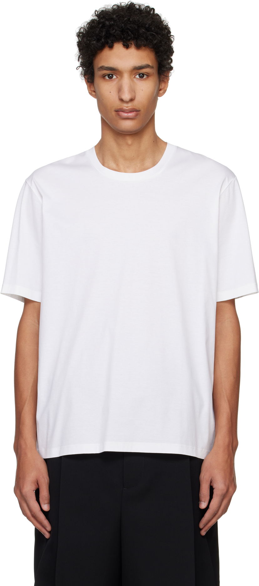 Majica Jil Sander Jil Sander Cotton T-Shirt Bela | J21GC0016_J45051
