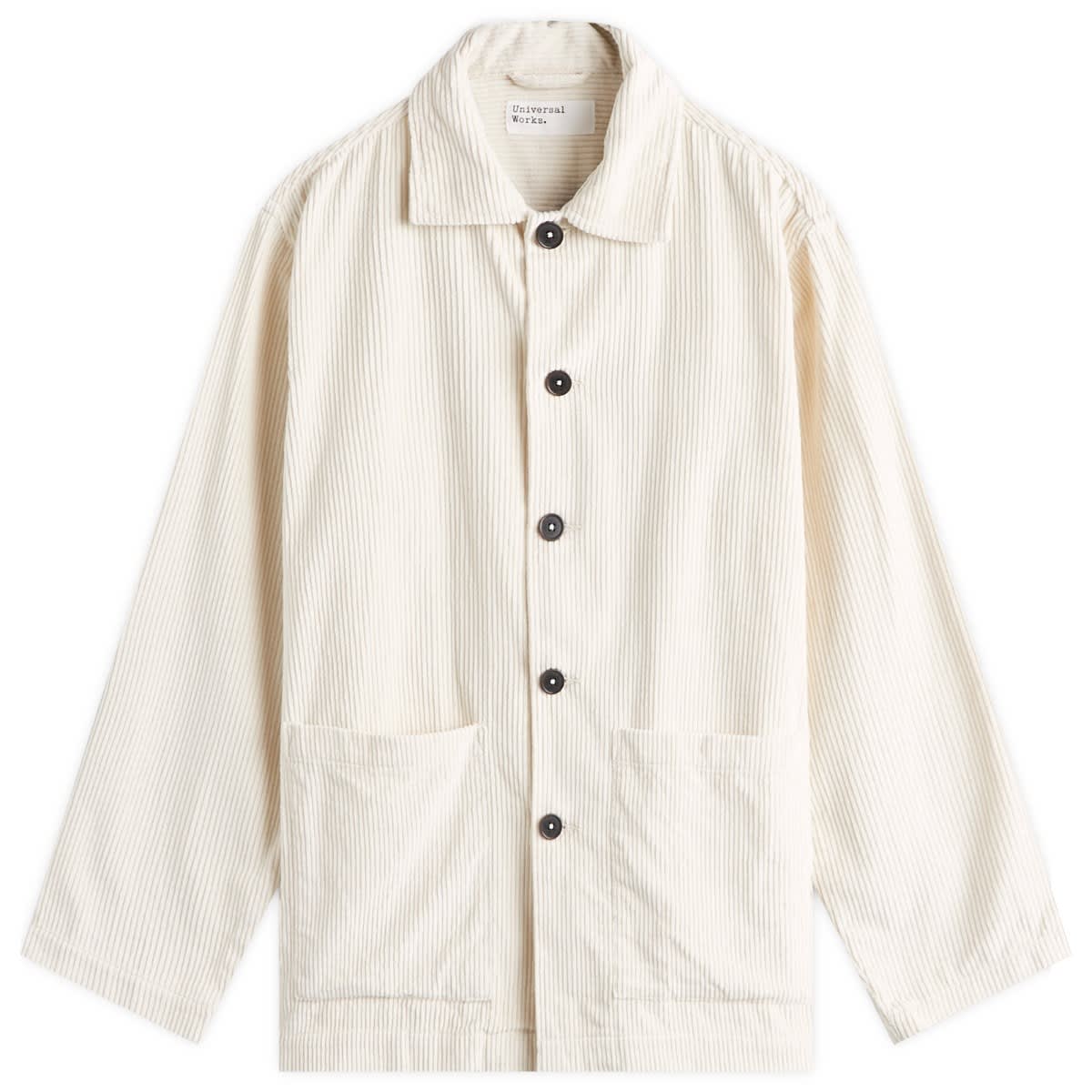 Srajce Universal Works Corduroy Easy Jacket, Size Large Bela | P31159-ECR, 1