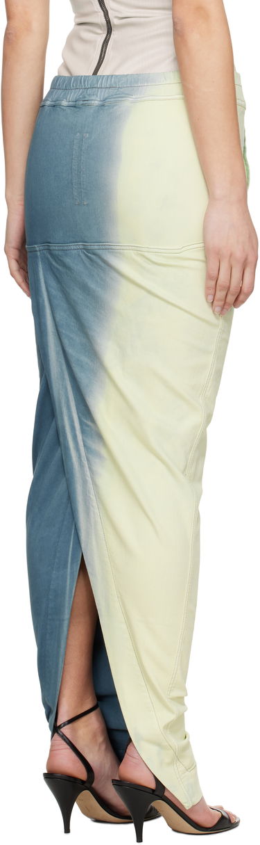 Krila Rick Owens Rick Owens DRKSHDW Pull On Pillar Maxi Skirt Modra | DS01E3332 SDDE, 2