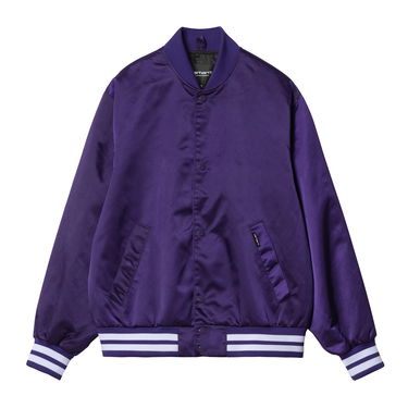 Bomber jakna Carhartt WIP Class of 89 Bomber Jacket Lila | I032992_23O_XX, 2