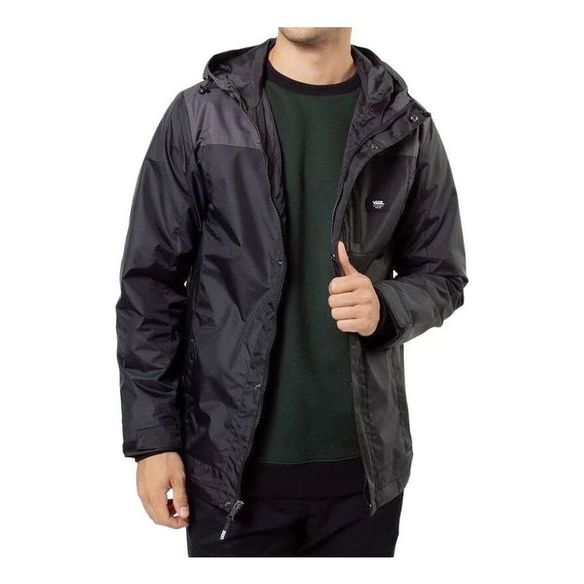 Vetrovka Vans Men's Hooded  Jacket Črna | VN0A5FPDKOU