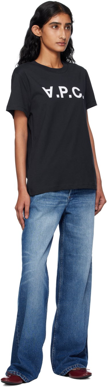 Kavbojke A.P.C. A.P.C. Elisabeth Wide-Leg Jeans Modra | COHJL-F09181, 3