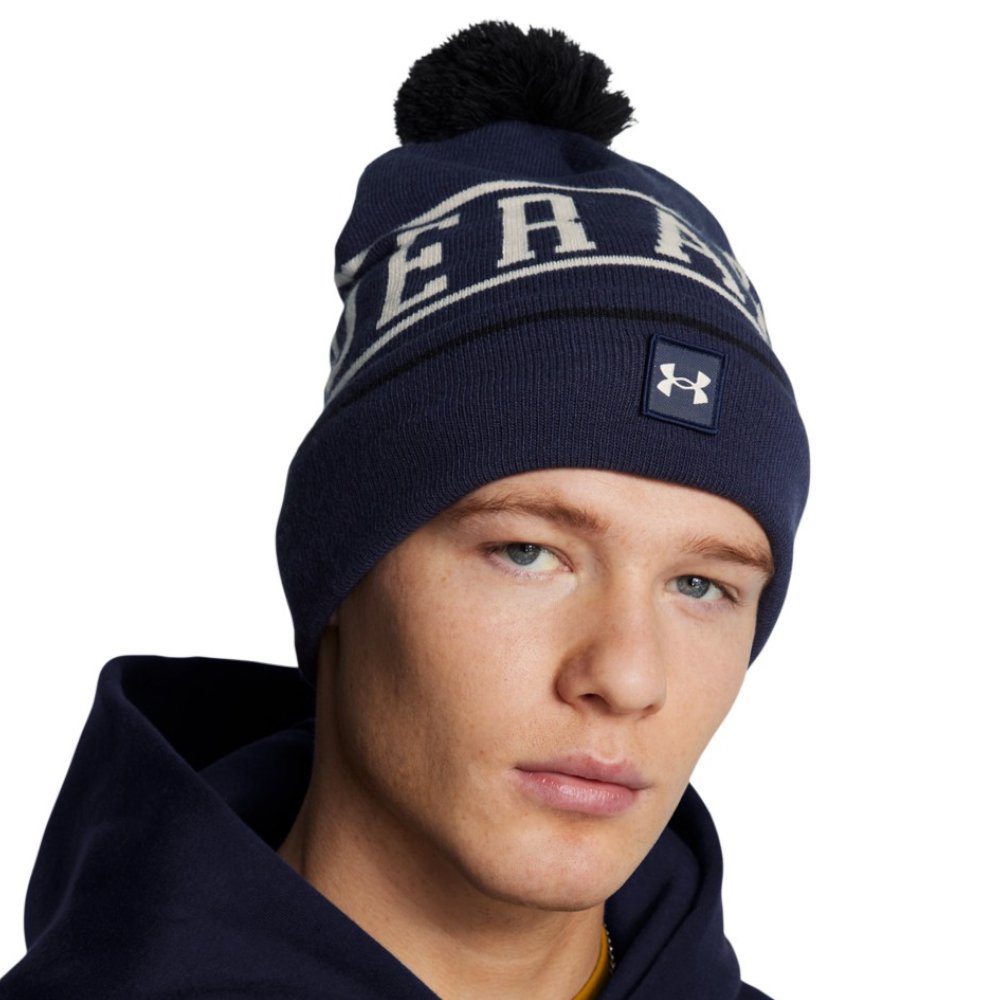 Beanie Under Armour Beanie With Pom Modra | 1386634-410, 1