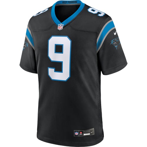 Dres Nike Carolina Panthers Bryce Young Game Home Jersey Črna | 67NM-02PG-9DF-000