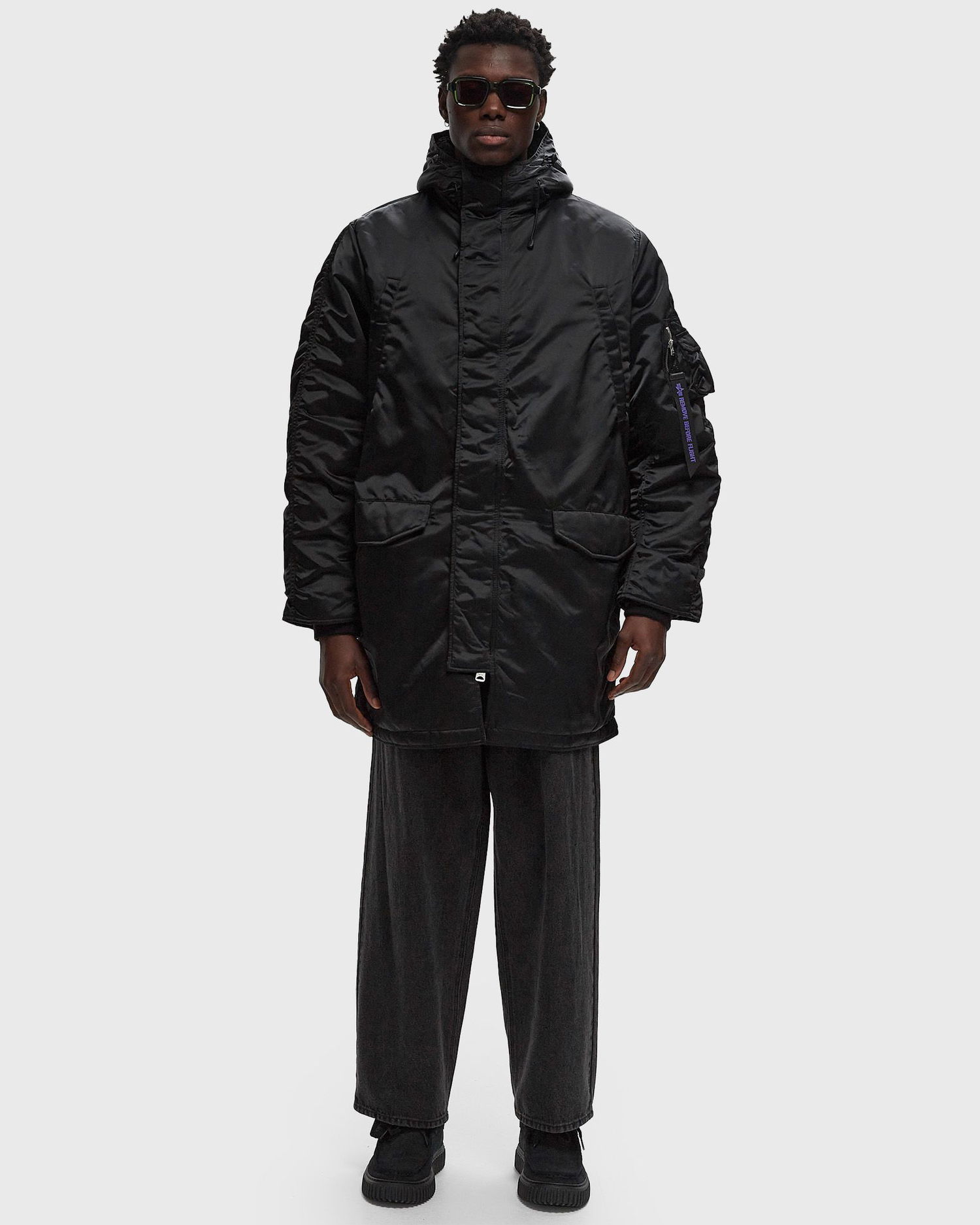 Bomber jakna Alpha Industries N-2B Jacket Črna | 148133UV-03, 1