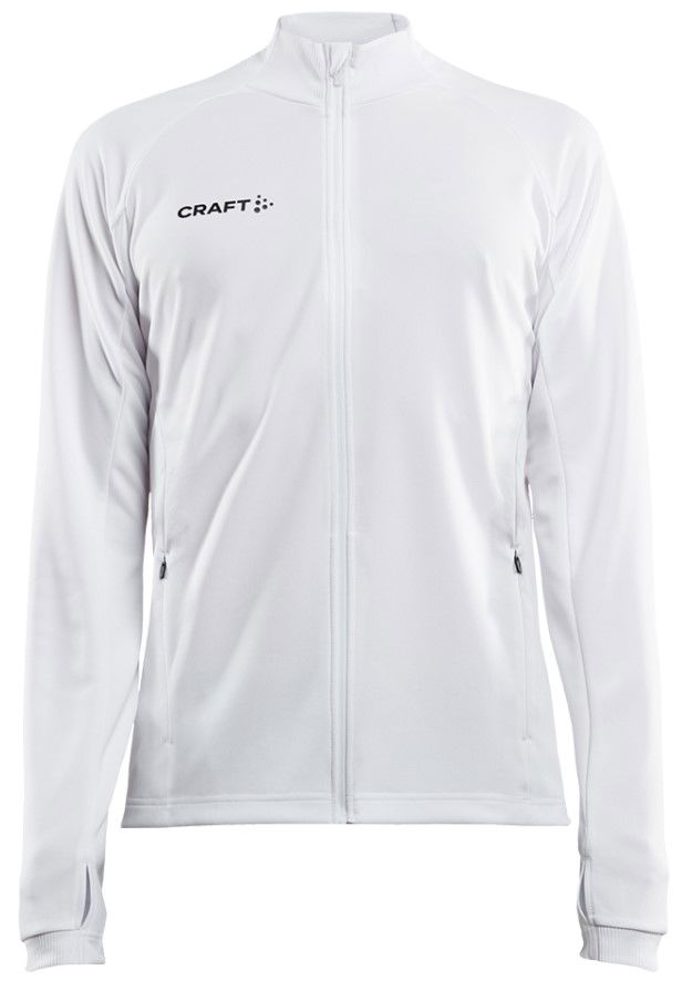 Vetrovka Craft Craft Evolve Full Zip Jacket Bela | 1910154-900000