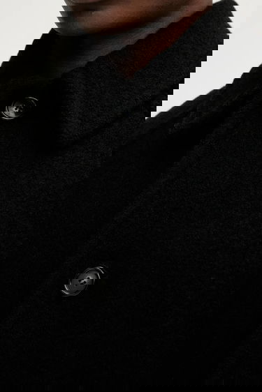 Plašči A.P.C. Wool Coat Gaston Črna | WVBEH.H01516, 3
