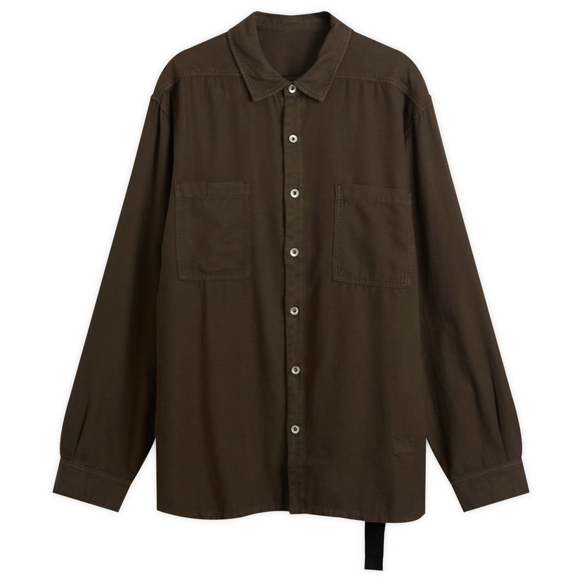 Srajce Rick Owens DRKSHDW Jumbo Overshirt, Size Large Rjava | DU02E7299-CFL-78