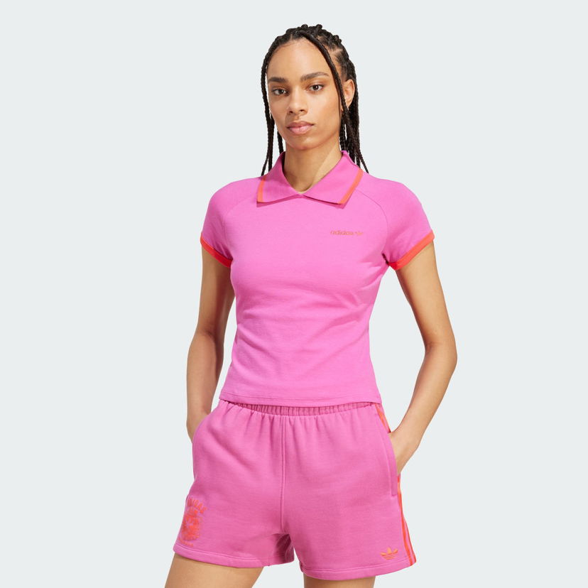 Polo majica adidas Performance Polo Shirt Roza | JY3489