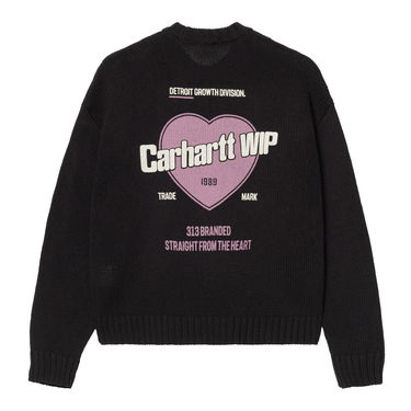 Pleteni pulover Carhartt WIP Growth Knit Sweater Črna | I035184_8, 1