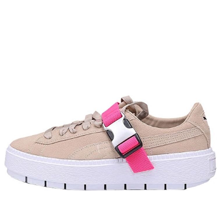 Superge in čevlji Puma Fenty x Platform Trace Buckle Bež | 367451-02