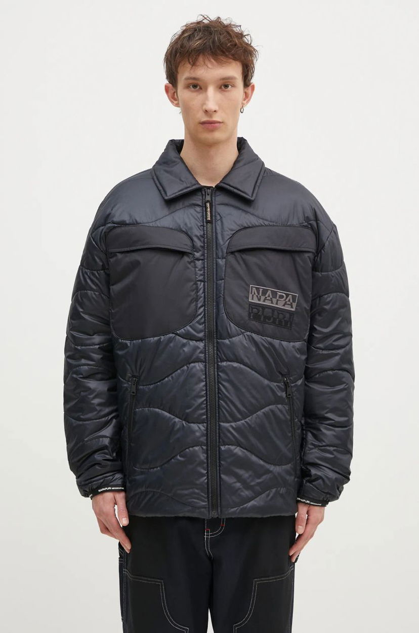 Puhovka Napapijri A-Jaman Oversize Puffer Jacket Črna | NP0A4I1W0411