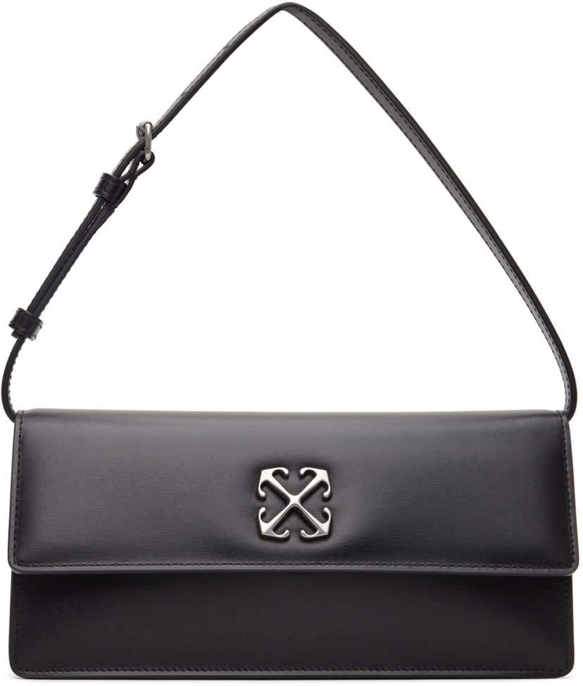 Torba za čez ramo Off-White Jitney 1.0  Shoulder Bag Črna | OWNN172C99LEA0011072